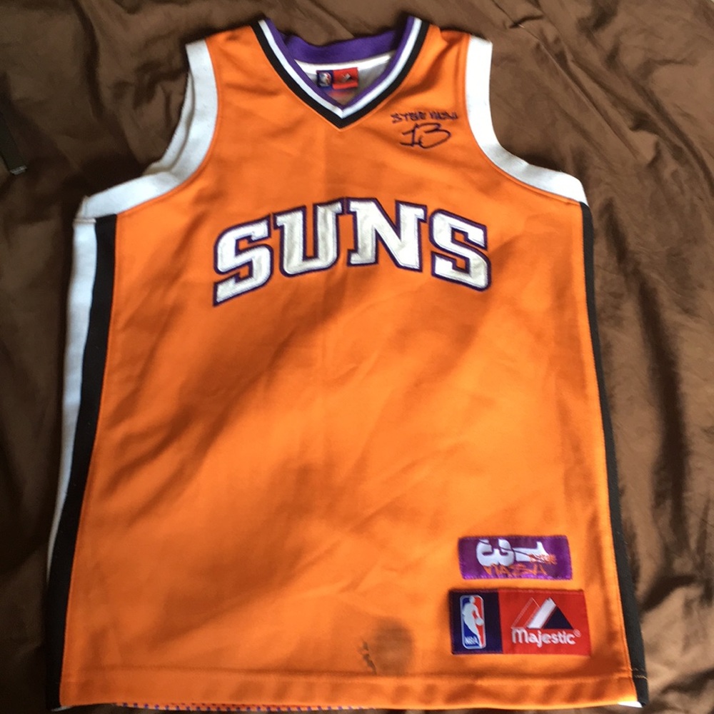RARE Suns #13 Steve Nash youth jersey
